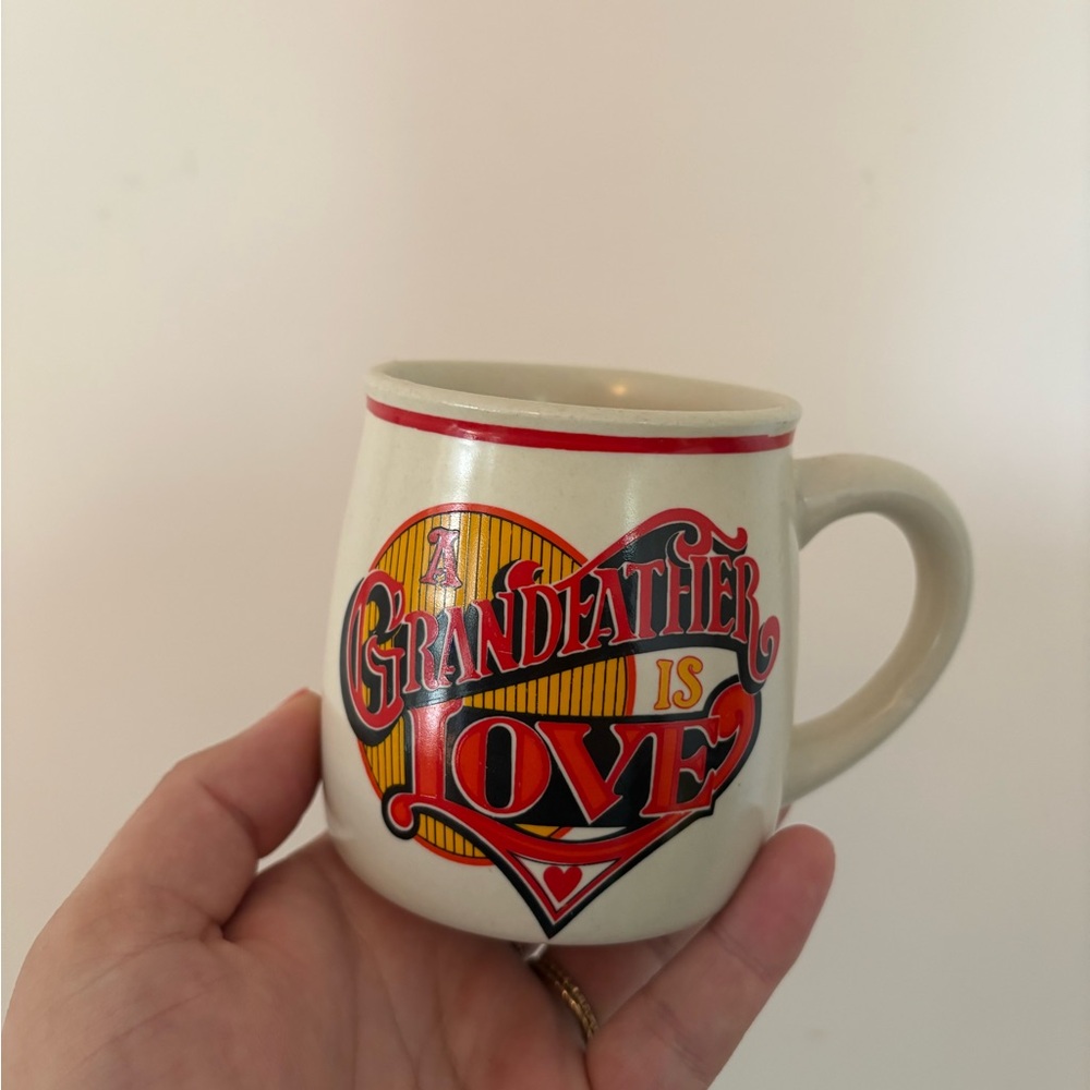 Grandfather Is Love Cream Mug